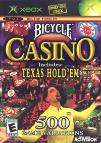 Bicycle Casino PAL Xbox box art